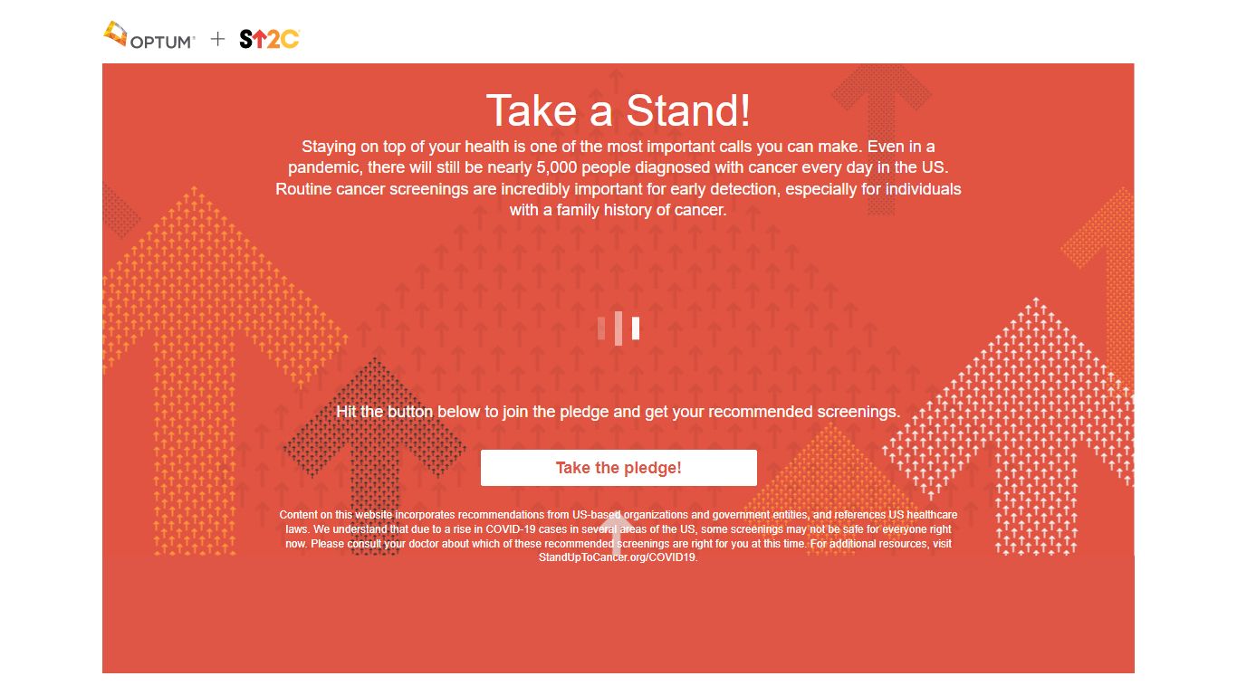 Stand Up To Cancer | Cancer Screening, Cancer Testing | SU2C